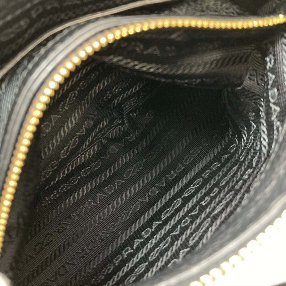 PRADA Black Leather Shoulder Bag - Picture 14 of 14